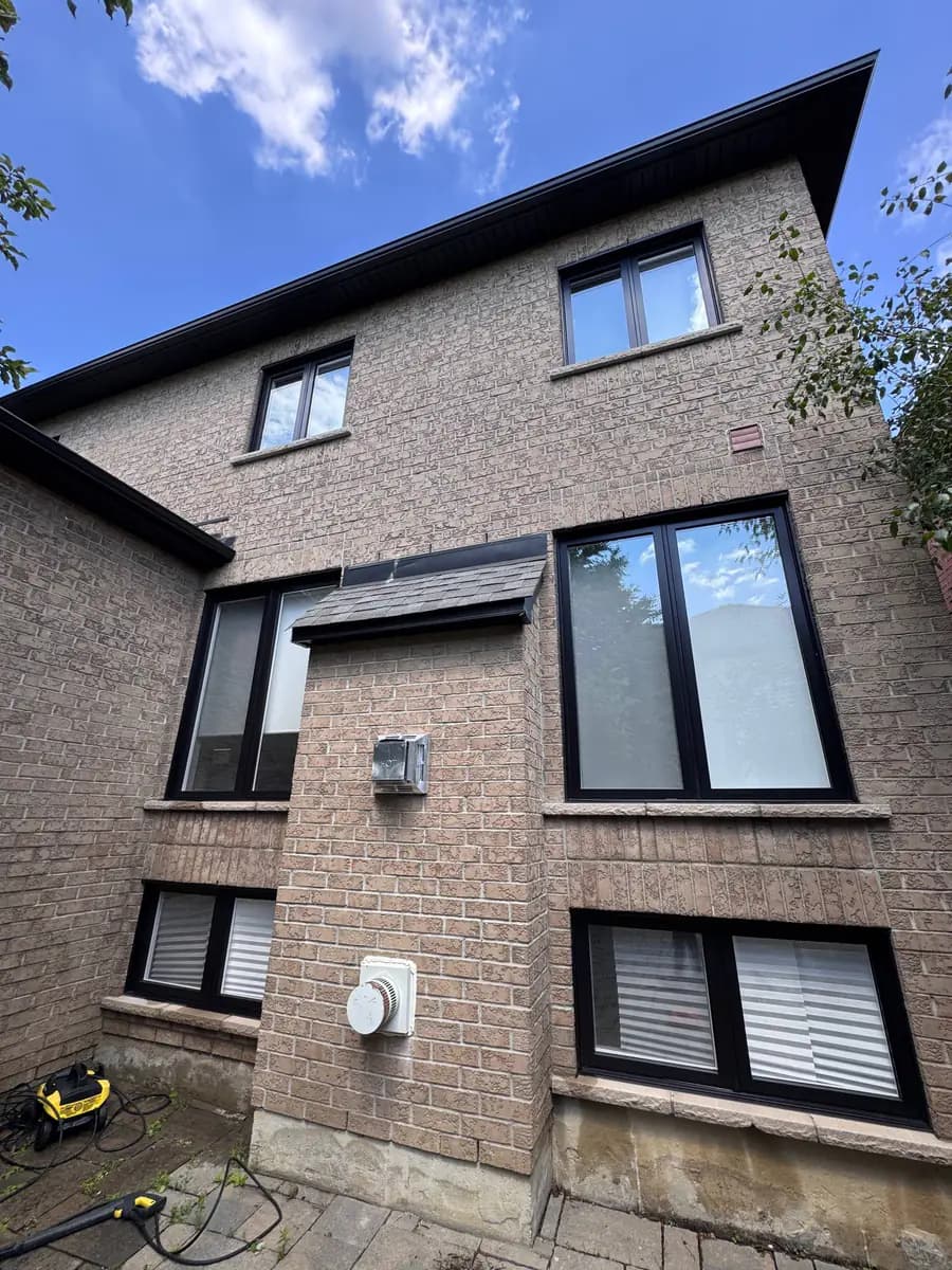 Window cleaning photo shared by customer David B.